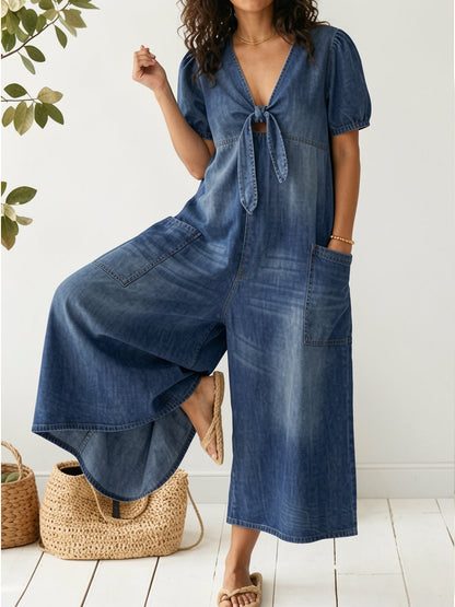Capucine™ | Combinaison en jean