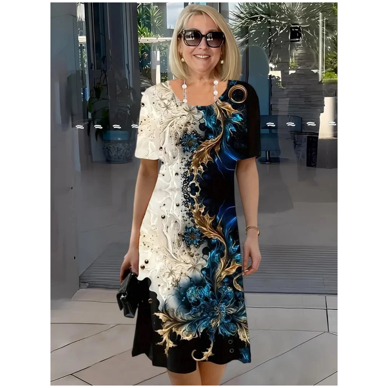 Viviana™ | Robe imprimée décontractée