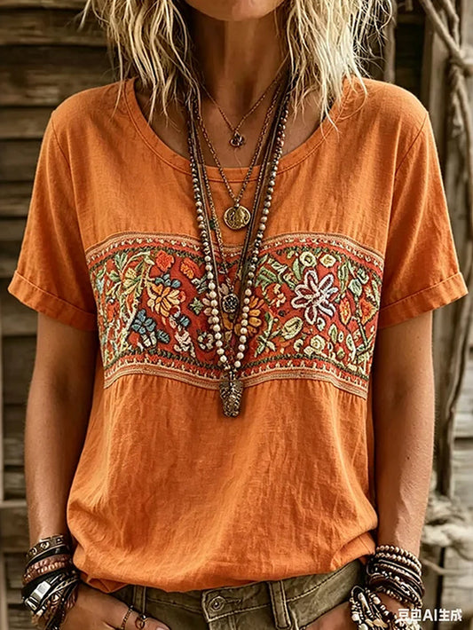 Vintage™ | Tee Fleuri