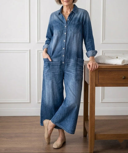 Diana™ | Combinaison en jean vintage