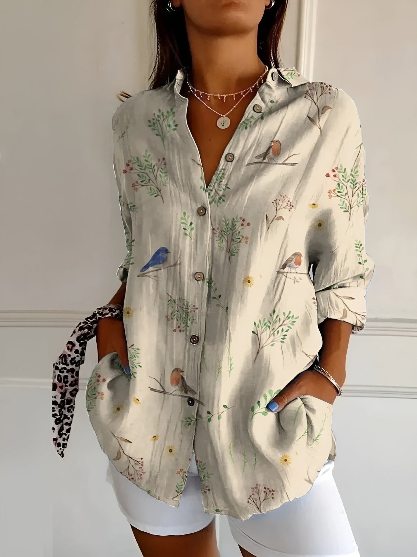 Kaitlyn™ | Chemisier floral fluide