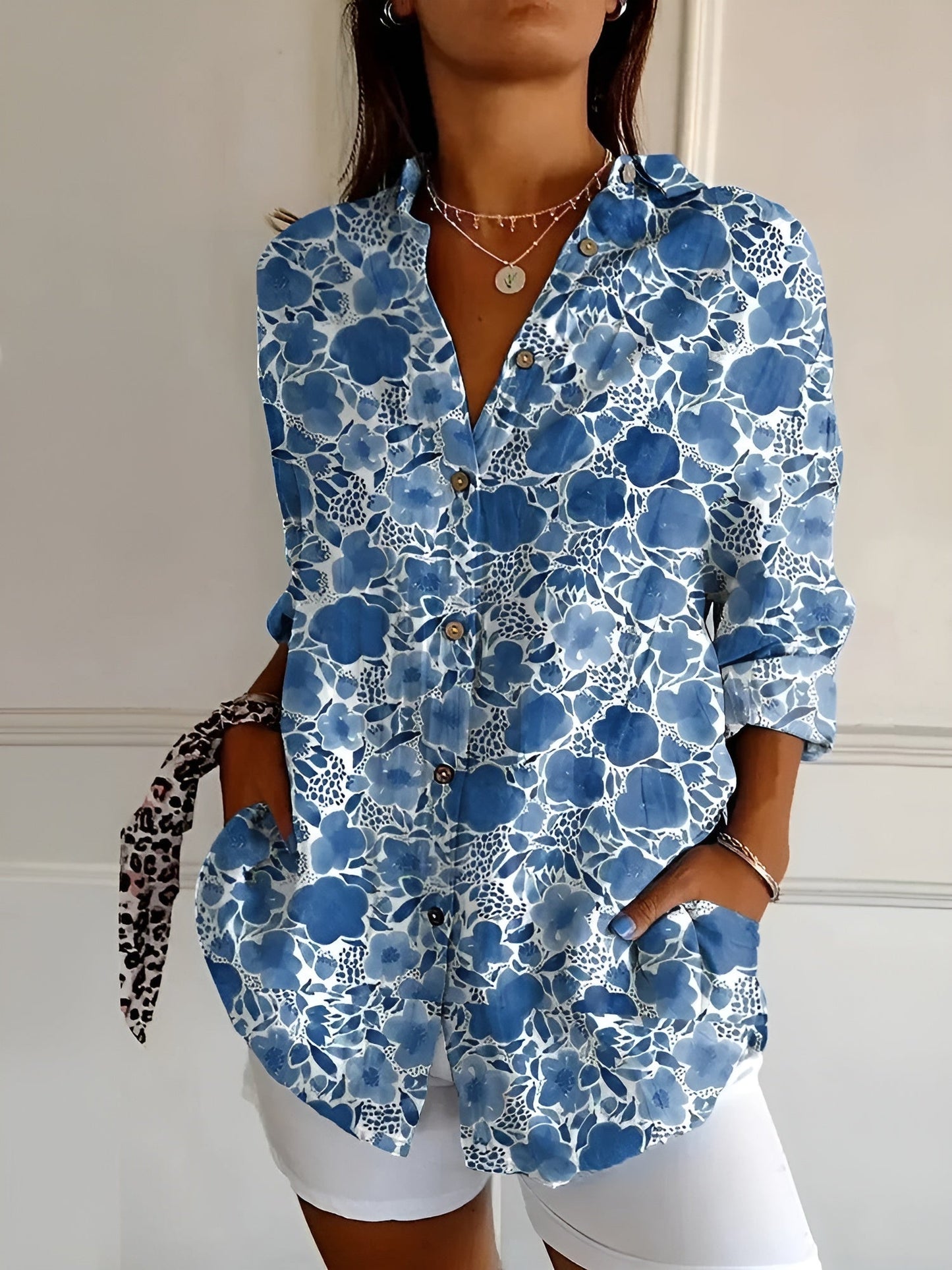 Kaitlyn™ | Chemisier floral fluide
