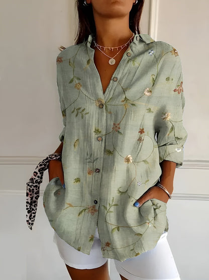 Kaitlyn™ | Chemisier floral fluide