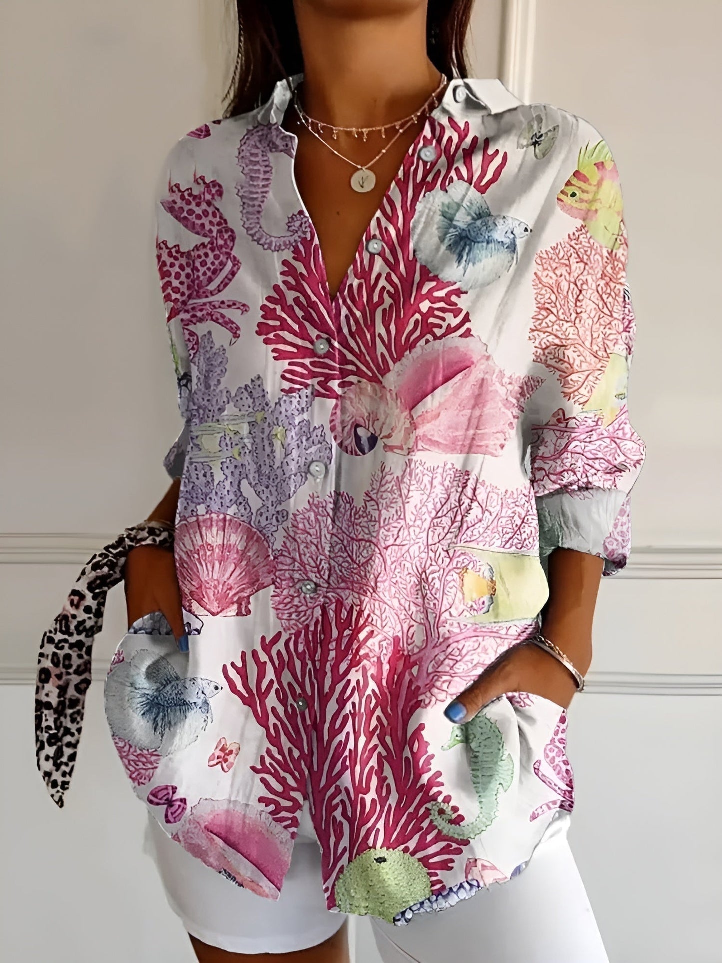 Kaitlyn™ | Chemisier floral fluide